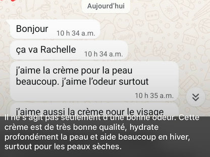 Crème pour le visage